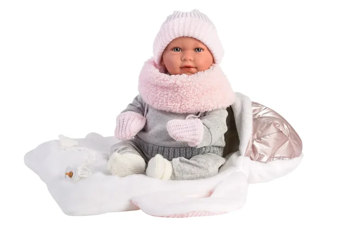 16.5 ” Articulated New Born Priscilla With Blanket