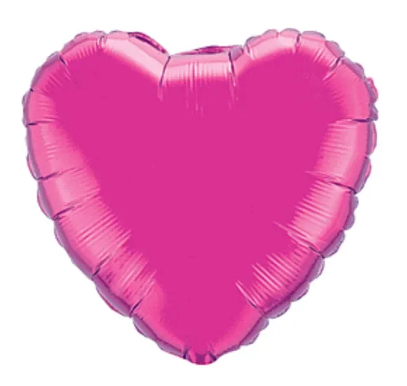 18 ” Magenta Pink Heart Balloon