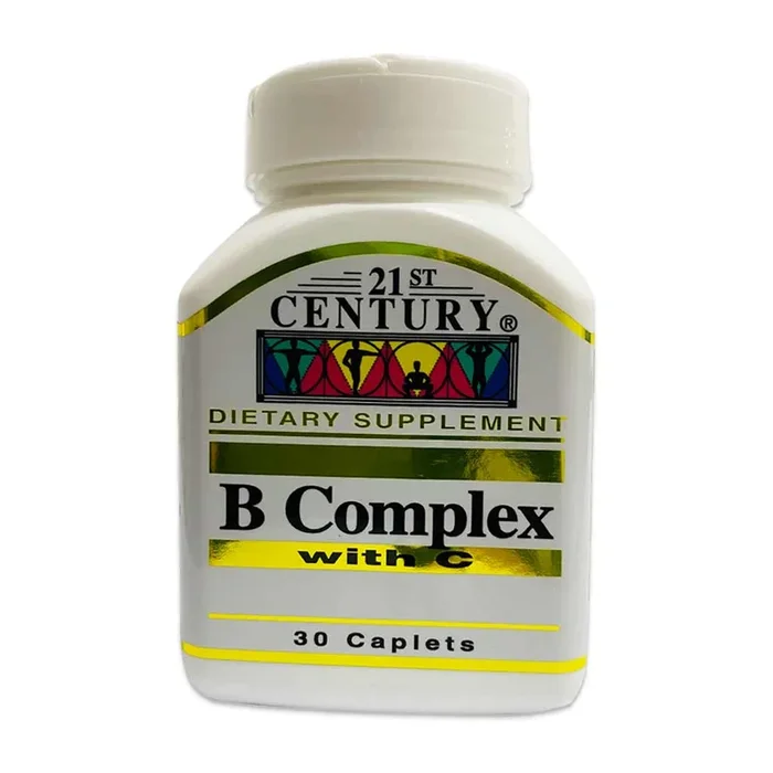 21St Century B Complex With Vitamin C 30 Caplets