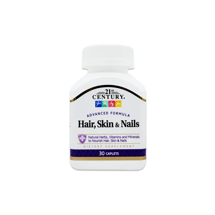21St Century Hair, Skin & Nails Dietary Supplement 30 Caplets