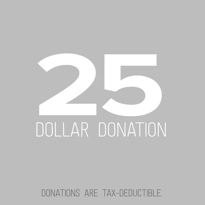 $25 DONATION