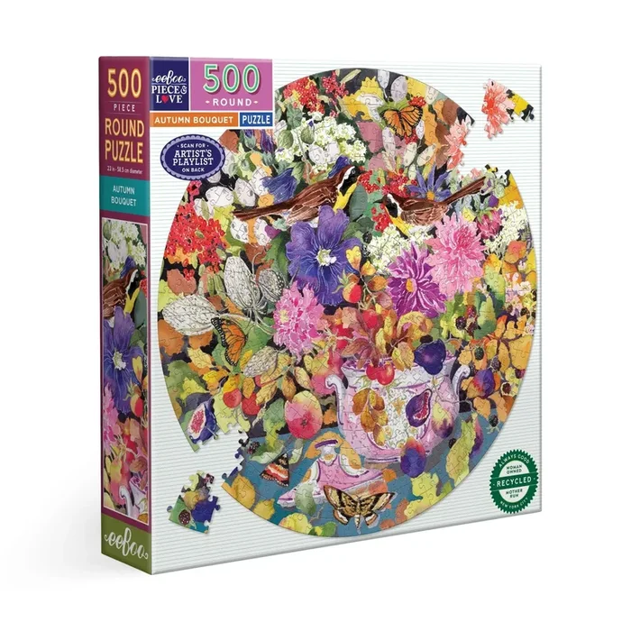 500 Piece Puzzle – Autumn Bouquet