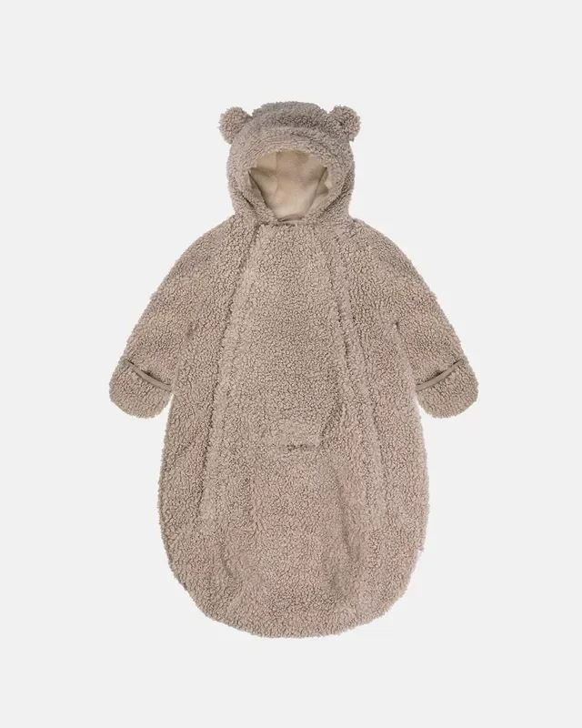 7AM Enfant Bunting Bebe_Teddy – Oatmeal