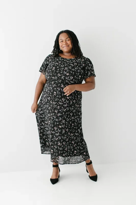 ‘Naomi’ Floral Midi Dress