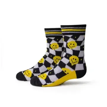 “Check Mate ” Kid’s Printed Socks