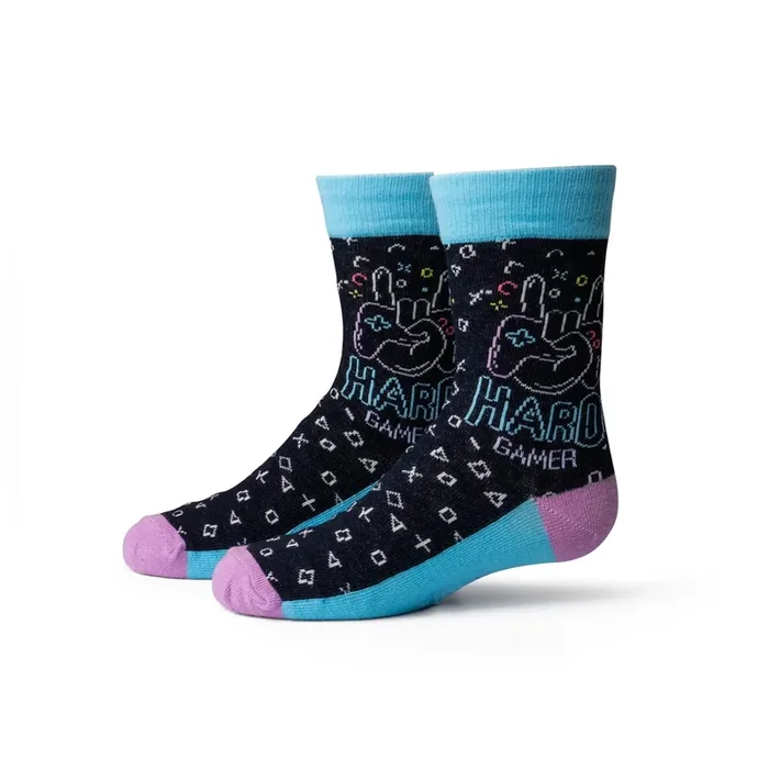 “Game On ” Kid’s Printed Socks