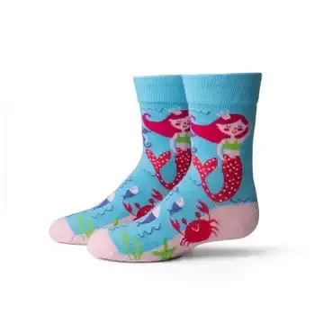 “Princess & The Sea ” Kid’s Printed Socks