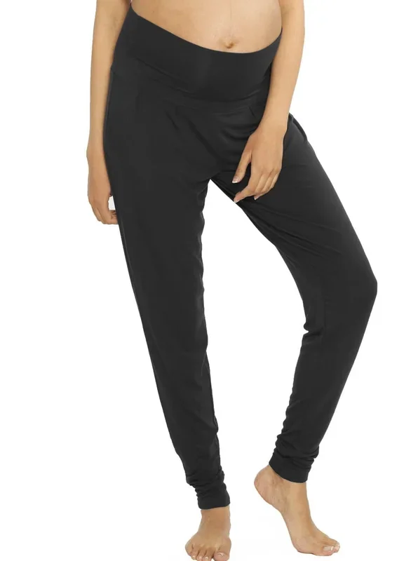 “The Best Seller” Ella Maternity Lounge Pants- Black