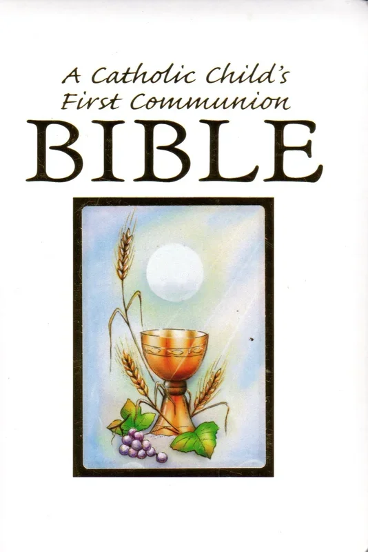 A Catholic Child’s First Communion Bible