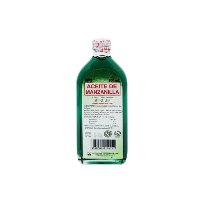 Aceite De Manzanilla 100 ml