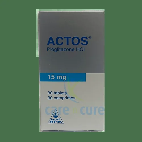 Actos 15 mg Tablets 30 pieces