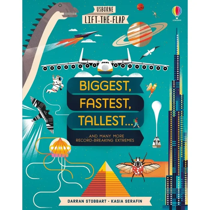 Advanced Lift-The-Flap Book Biggest, Fastest, Tallest…