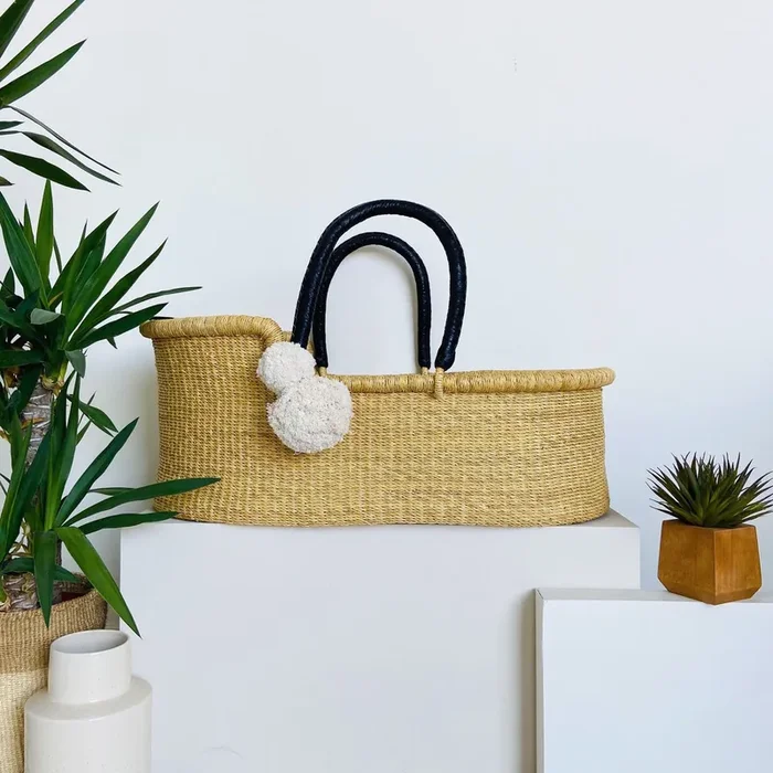 African Moses Basketblack Handle