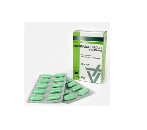 Albendazole Provet 300 mg – 50 pills – Antiparasitic