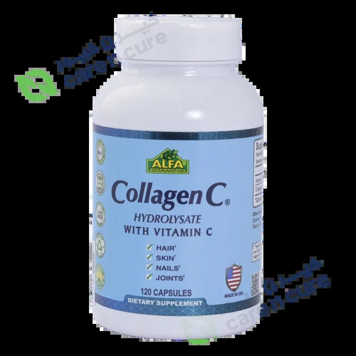 Alfa Collagen C Hydrolysate Vitamin-C Capsule 120