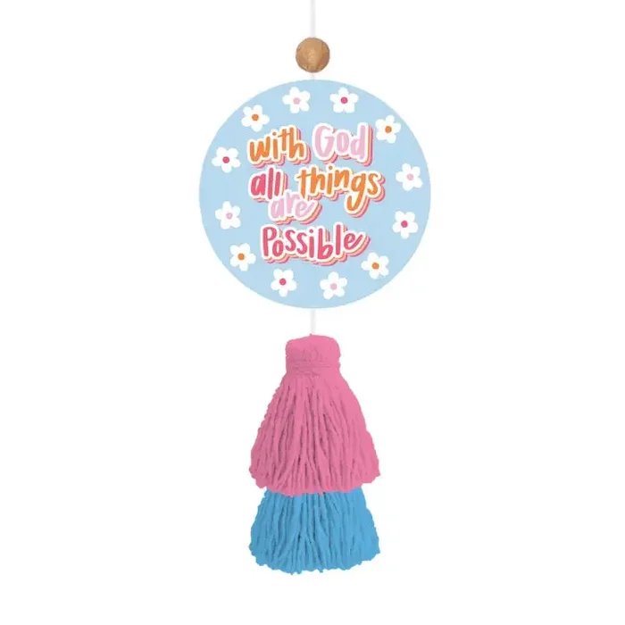 All Things Are Possible Car Air Freshener