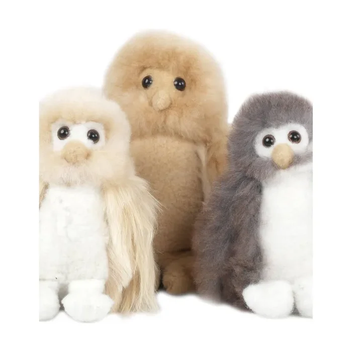 Alpaca Stuffed Animal – Owl Small