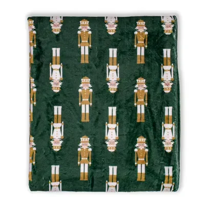 Alpine Nutcracker Throw