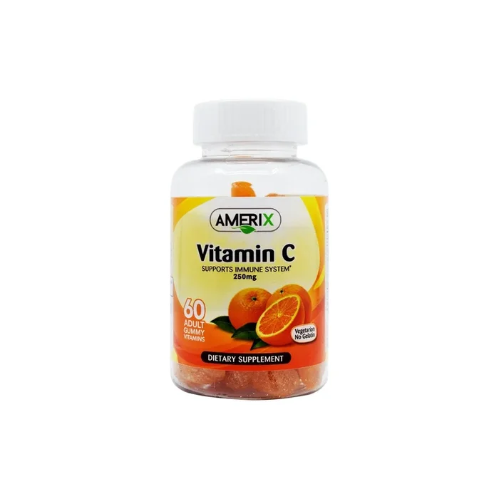 Amerix Vitamin C – 60 Adult Gummys – Dietary Supplement