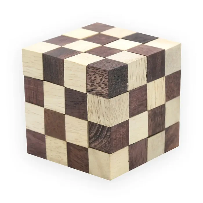 Anaconda Cube 4x4x4 – Hard Snake Cube Puzzle