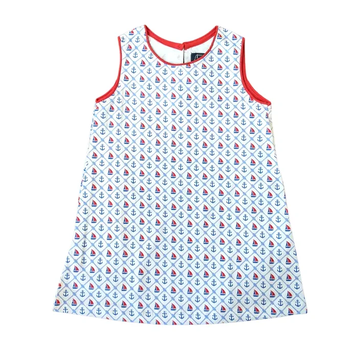 Anchors Aweigh Shift Dress