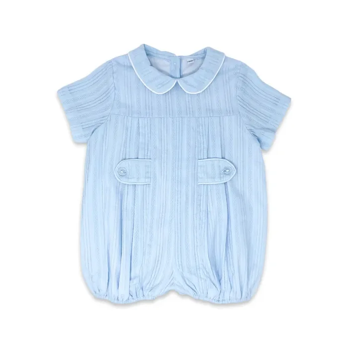Andrew Bubble | Blue Linen