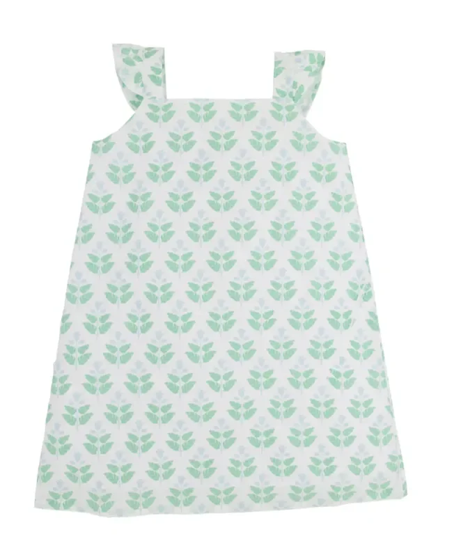 Angel Sleeve Donna Dress | Hanover Hand Block