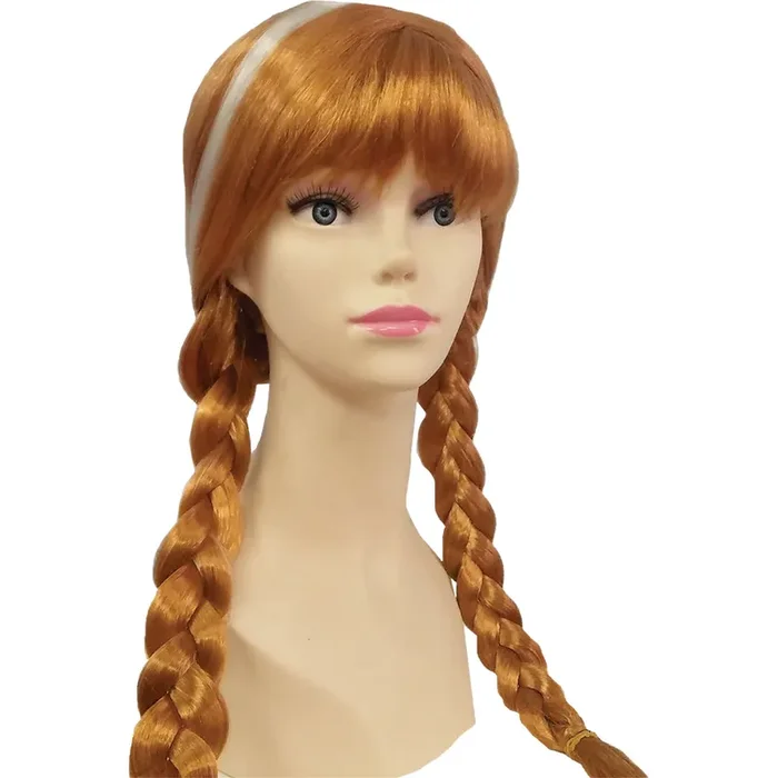 Auburn Braided Wig – Kids