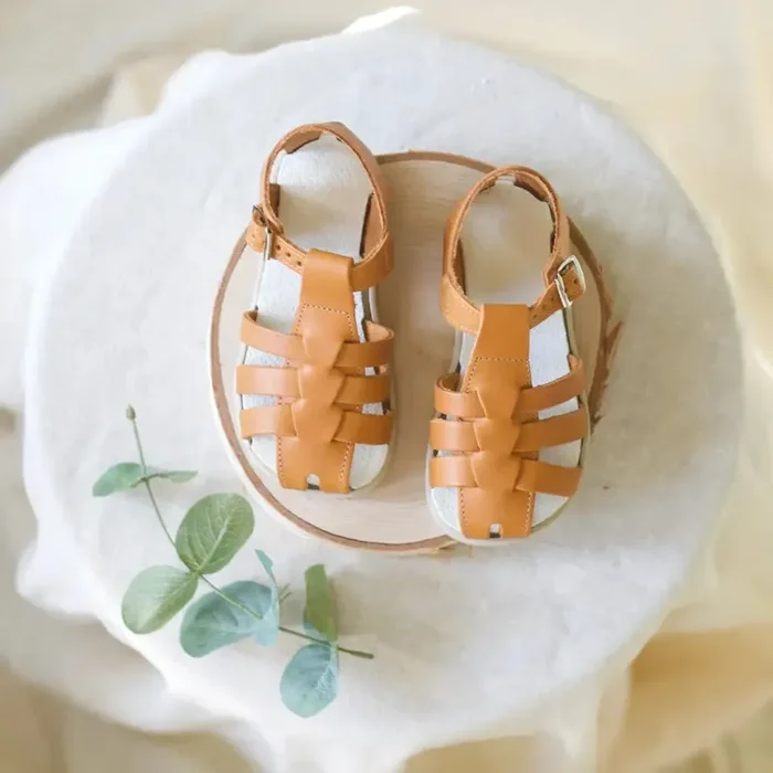 Audrey Fisherman Sandal – Country Tan