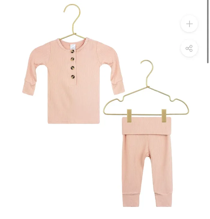 Audrey Ribbed Top and Bottoms Set