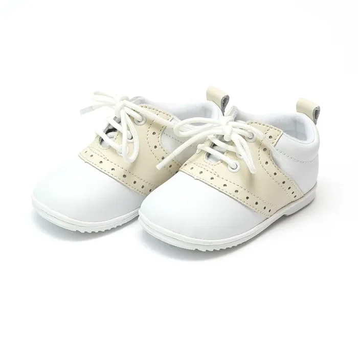 Austin Beige Leather Saddle Oxford Shoe – Babies & Toddlers