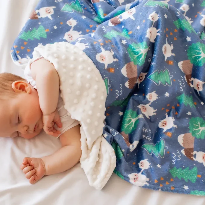 Baby & Toddler Minky Blanket – Yeti Dreams