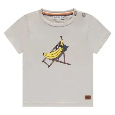 Baby Boys SS Tee Lounging Banana