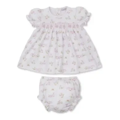 Baby Bunny Patch Dress Set