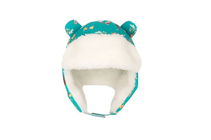 Baby/kids Water Repellent Trapper Hat – Woodland Camp