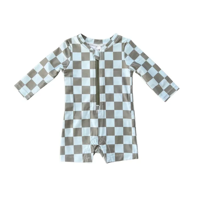 Baby One-piece Rash Guard Swimsuit