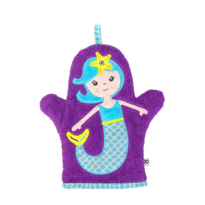 Baby Plush Terry Bath Mitt – Maya The Mermaid