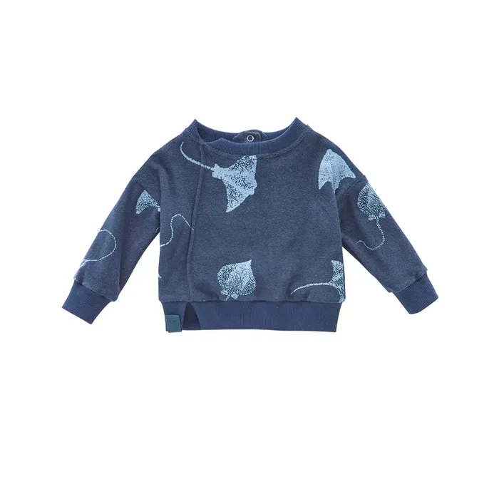 Baby Terry Sweatshirt | Navy