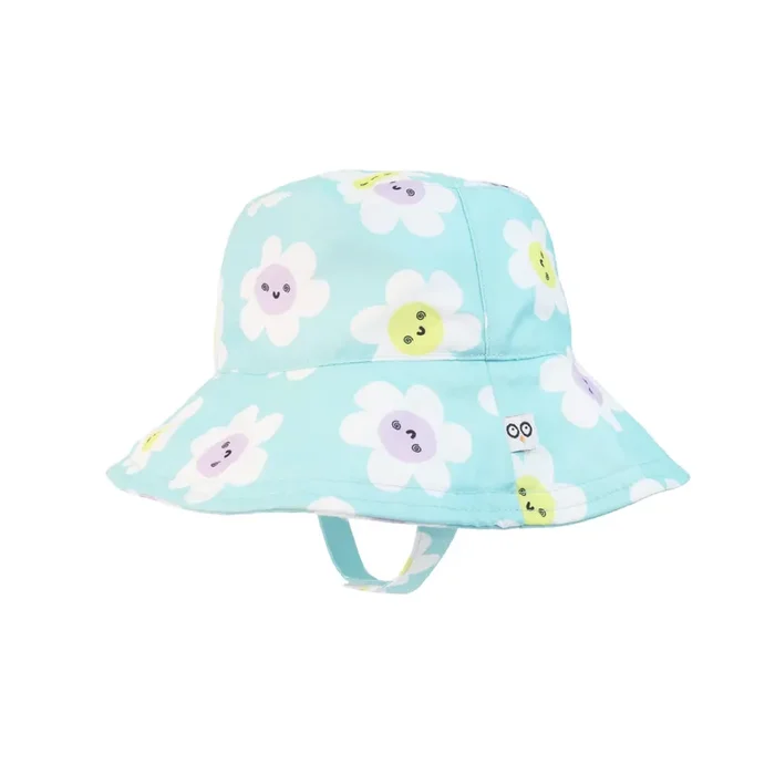 Baby/toddler Printed Bucket Sun Hat – Daisy **pre-order (orders Will Ship In Full Early March ’25)**