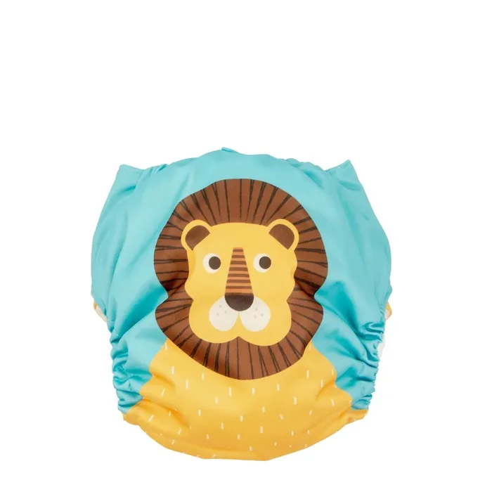 Baby/toddler Reusable Cloth Pocket Diaper (+2 Inserts) – Leo The Lion