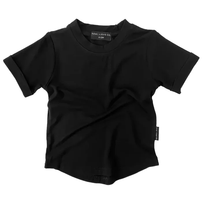 Bamboo Basic Tee – Black