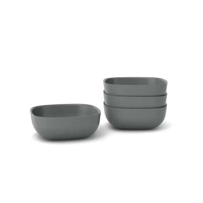 Bamboo Cereal Bowl – 4 Piece Set – Smoke