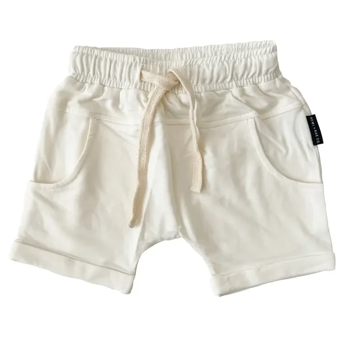 Bamboo Harem Shorts – Coconut