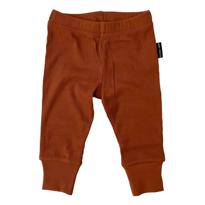 Bamboo Ribbed Leggings – Auburn