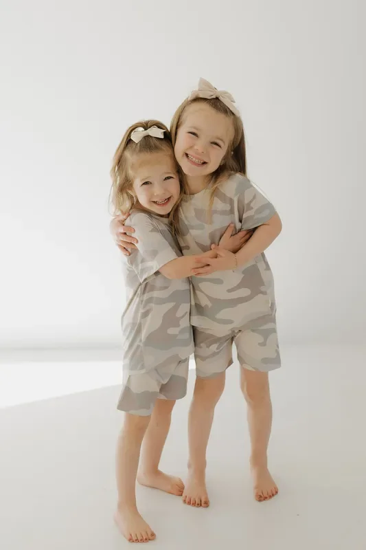 Bamboo Short Set | Camo