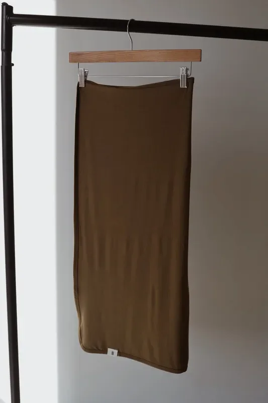 Bamboo Swaddle | Olive Green