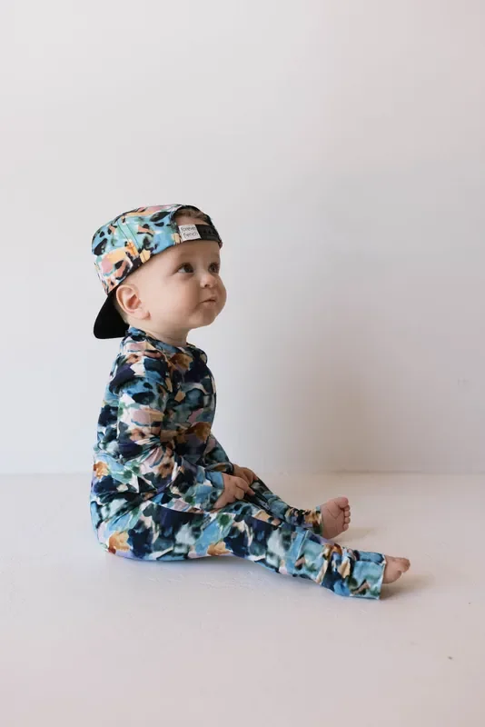 Bamboo Zip Pajamas | Charli Print