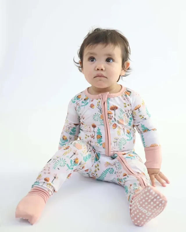 Bamboo Zipp Jammies – Fern ?