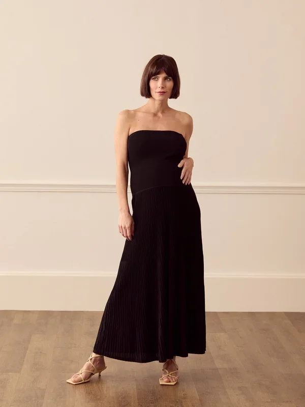 Bandeau Knit Dress