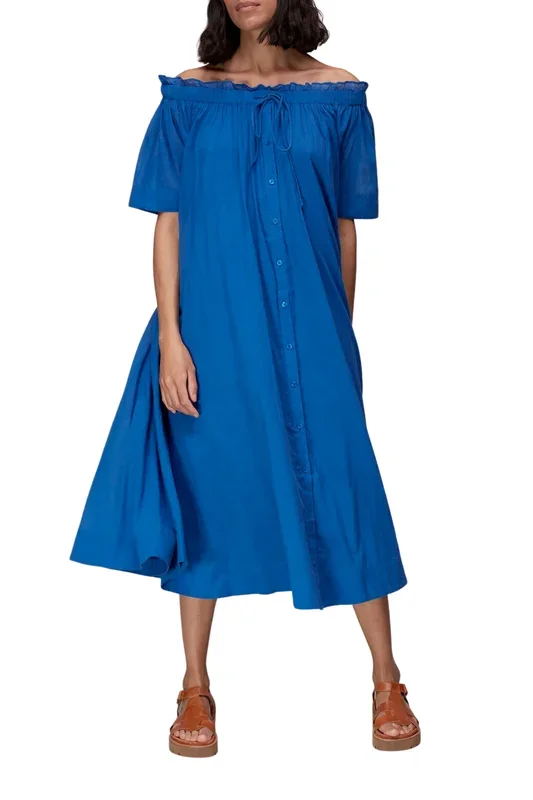 Bardot Trapeze Midi Dress